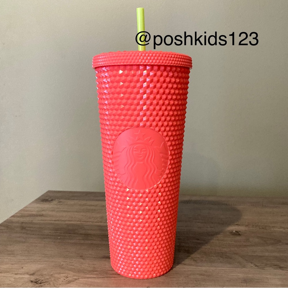STARBUCKS Dragonfruit Studded Cold Cup Tumbler